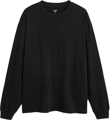 GAP Unisex Solid Color Crewneck Long Sleeve T-Shirt 773161 Buy GAP Unisex Solid Color Crewneck Long Sleeve T-Shirt 773161