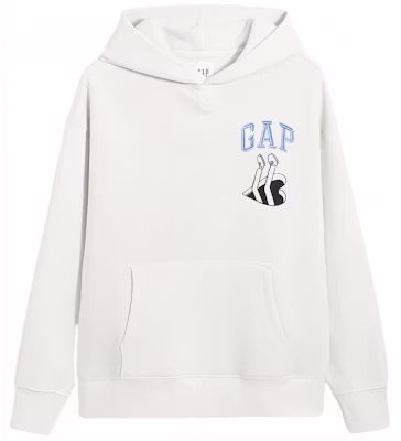 GAP x Jeremyville Fleece Hoodie Putih Gading Pullover. 854493 Buy GAP x Jeremyville Fleece Hoodie Putih Gading Pullover. 854493