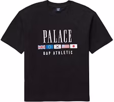 GAP x PALACE SS24 Black Logo Print Tee Unisex Crewneck Short-Sleeve T-Shirt 427465 GAP x PALACE SS24 Black Logo Print Tee Unisex Crewneck Short-Sleeve T-Shirt 427465