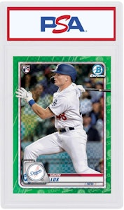 개빈 럭스 2020 Bowman Chrome X 루키 그린 X-Fractor #83/31
Buy 개빈 럭스 2020 Bowman Chrome X 루키 그린 X-Fractor #83/31