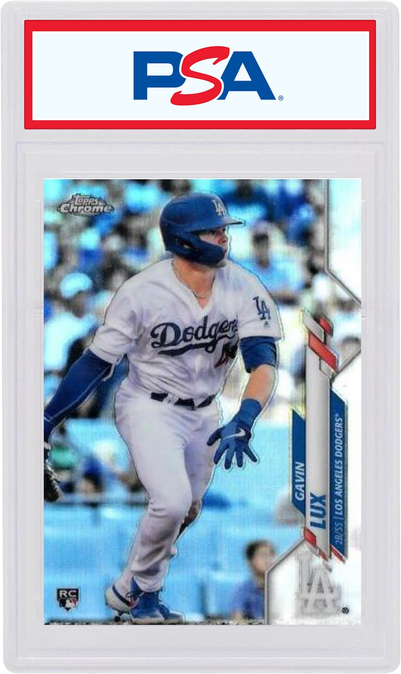 Gavin Lux 2020 Topps Chrome Rookie Refractor #148