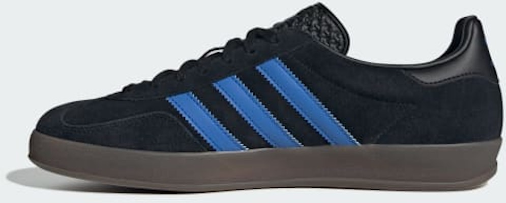 adidas Gazelle Indoor 'Black Blue Gum' JQ2692 Details for adidas Gazelle Indoor 'Black Blue Gum' JQ2692