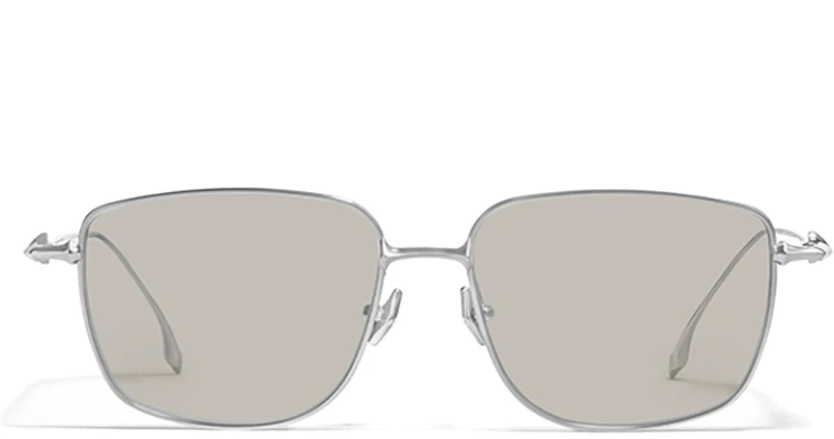 GENTLE MONSTER ACADEMYA Silver Irregular Metal Sunglasses Unisex Couples ACADEMYA-02(BR Lookbook GENTLE MONSTER ACADEMYA Silver Irregular Metal Sunglasses Unisex Couples ACADEMYA-02(BR