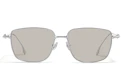 Lookbook GENTLE MONSTER ACADEMYA Silver Irregular Metal Sunglasses Unisex Couples ACADEMYA-02(BR