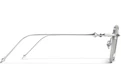 Shop GENTLE MONSTER ACADEMYA Silver Irregular Metal Sunglasses Unisex Couples ACADEMYA-02(BR