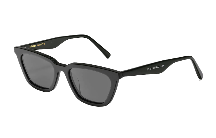 GENTLE MONSTER Agail Black Sunglasses Unisex Square Frame Fashion Eyewear AGAIL-01