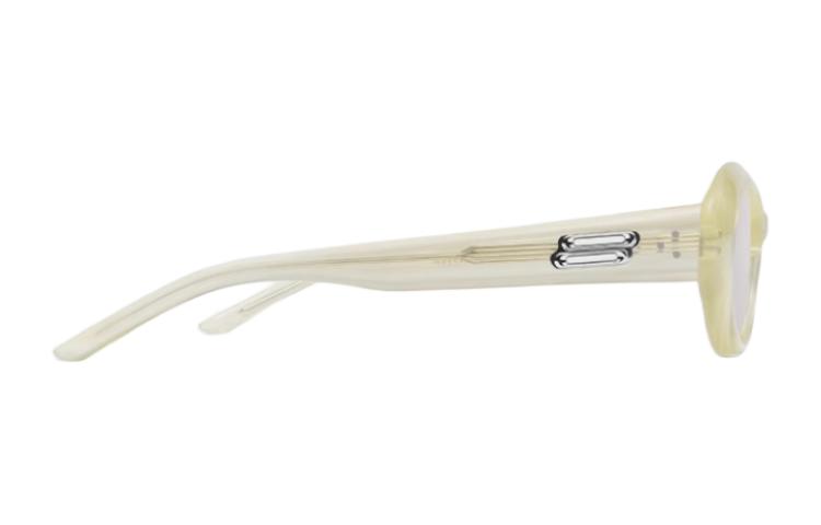 Gentle Monster Beige Oval Sunglasses Unisex with Decorative Temples. MOLTA-YC9 圖 4