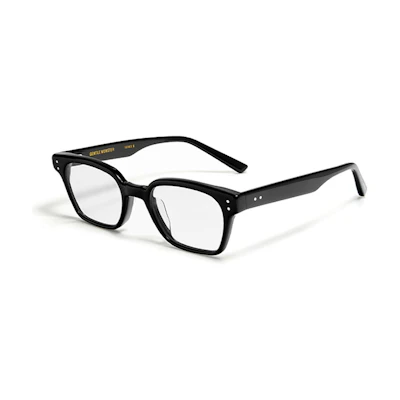 GENTLE MONSTER Black Full-Rim Rectangle Optical Glasses Unisex Frame LEROY-01