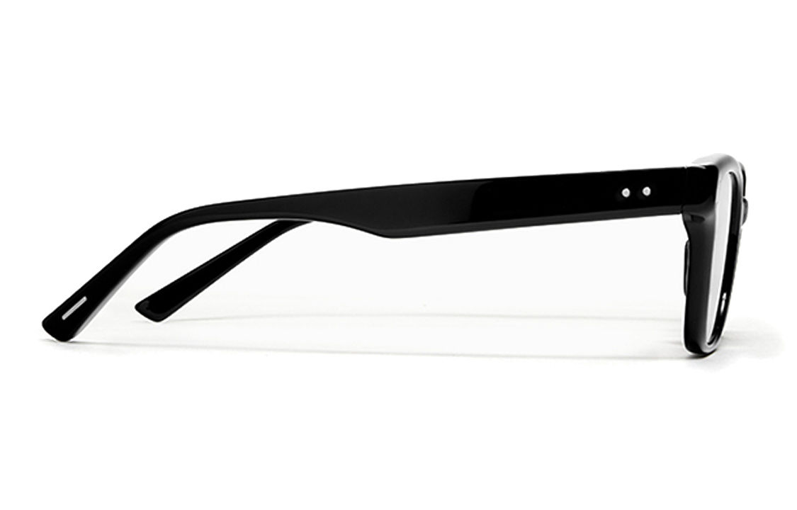 GENTLE MONSTER Black Full-Rim Rectangle Optical Glasses Unisex Frame LEROY-01 圖 4