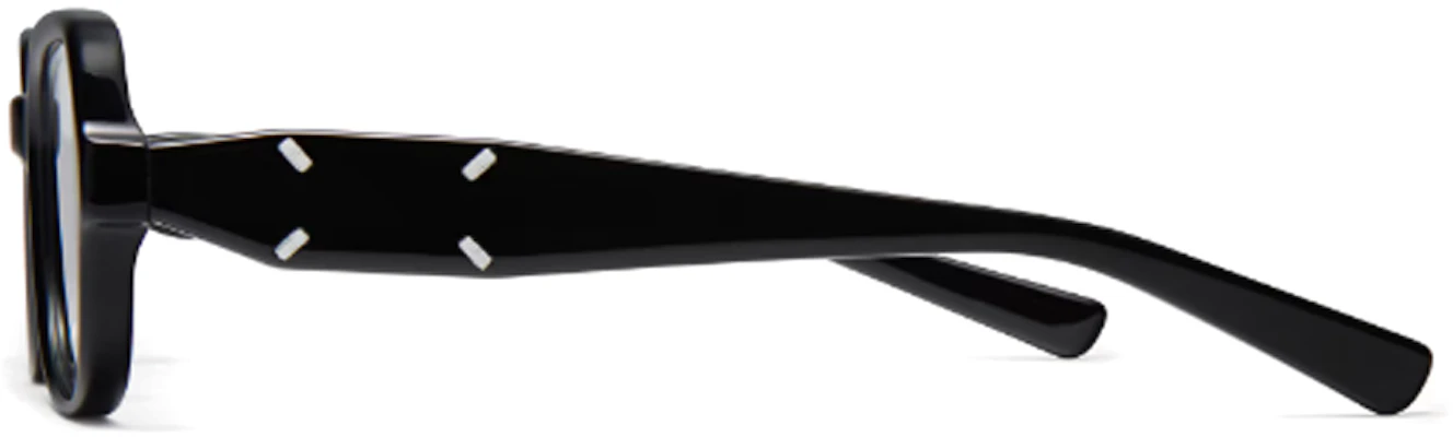 Gentle Monster 黑色不規則板材光學眼鏡 情侶款男女通用框架。 MM11401 Shop Gentle Monster 黑色不規則板材光學眼鏡 情侶款男女通用框架。 MM11401