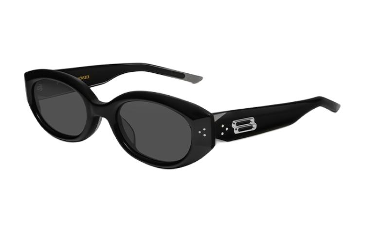 Gentle Monster Black Irregular Frame Sunglasses Unisex Couple Style. VOID-01 圖 2
