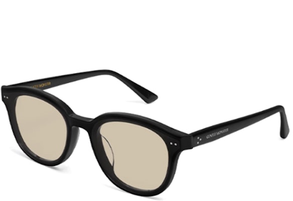 GENTLE MONSTER 黑色不規則太陽眼鏡 男女通用 鏡腿刻字款 JADE-01(BR Order GENTLE MONSTER 黑色不規則太陽眼鏡 男女通用 鏡腿刻字款 JADE-01(BR