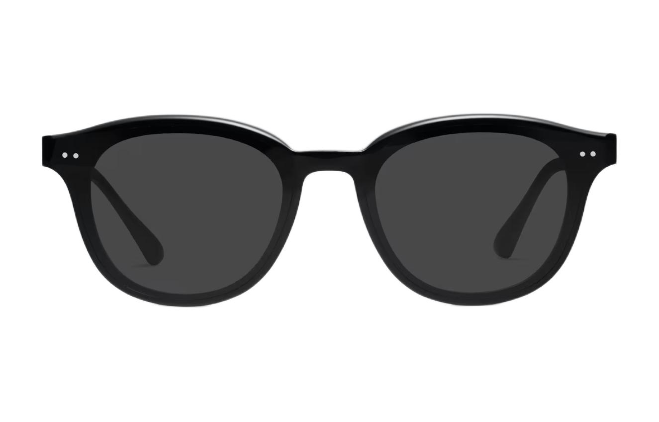 Lookbook GENTLE MONSTER 黑色不規則款太陽眼鏡 男女適用 含品牌標誌細節 GM-Jade01