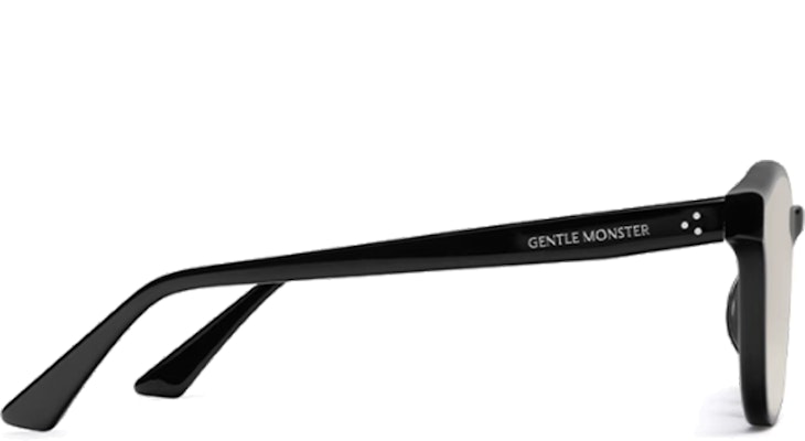 GENTLE MONSTER 黑色不規則太陽眼鏡 男女通用 鏡腿刻字款 JADE-01(BR Shop GENTLE MONSTER 黑色不規則太陽眼鏡 男女通用 鏡腿刻字款 JADE-01(BR