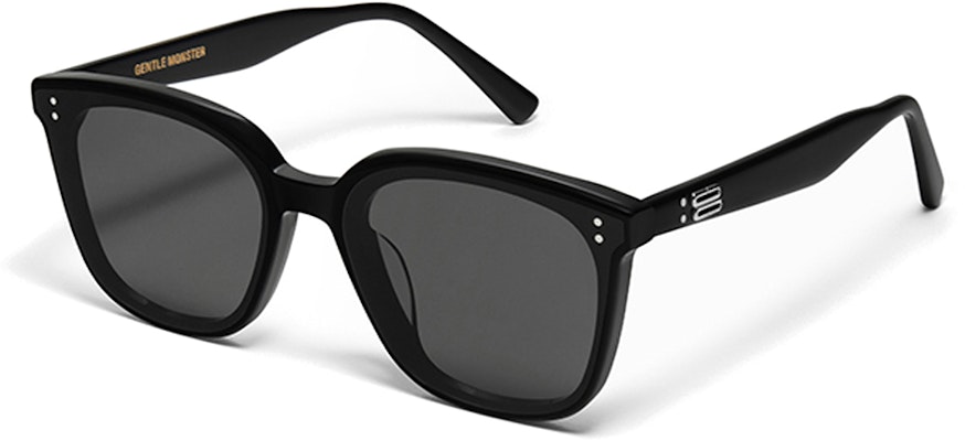 GENTLE MONSTER 黑色方框太陽眼鏡 情侶款 金屬Logo框架 QUEEN-01 Order GENTLE MONSTER 黑色方框太陽眼鏡 情侶款 金屬Logo框架 QUEEN-01