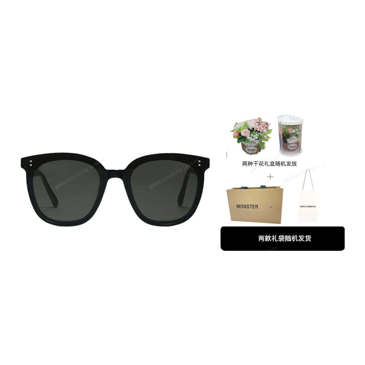 GENTLE MONSTER Black Square Sunglasses UV Protection Unisex Fashion Style. MYMA-01 圖 6