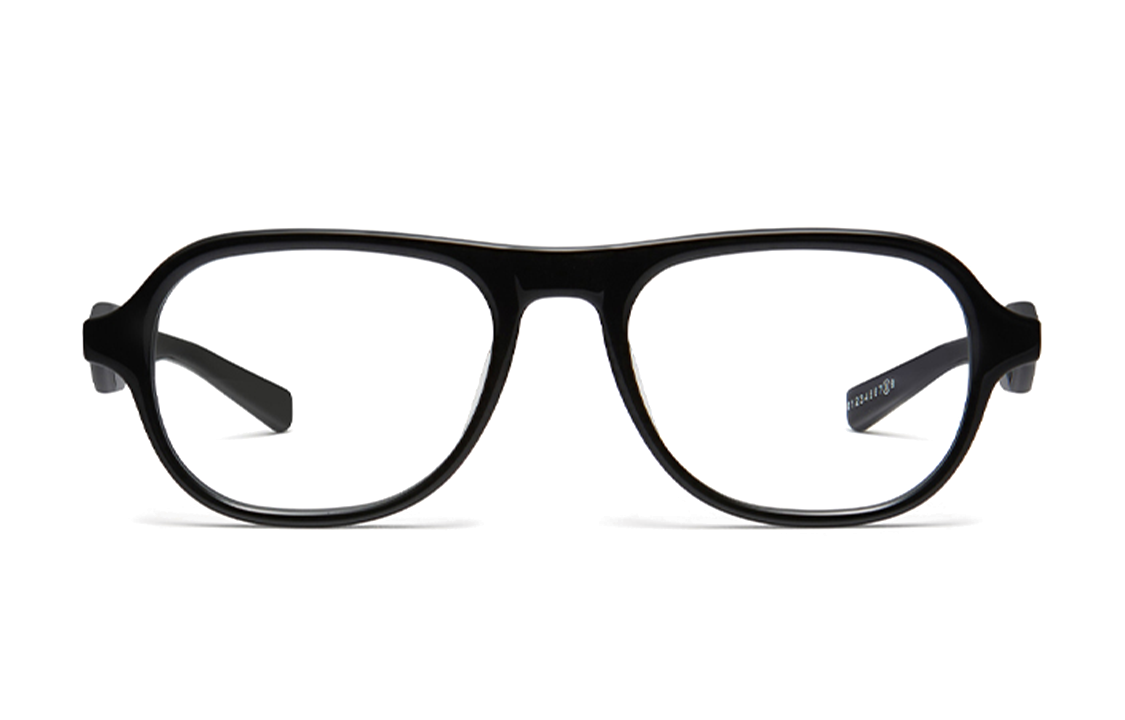 Gentle Monster Black Unisex Irregular Optical Glasses Frame for Couples. mm113-01 圖 3