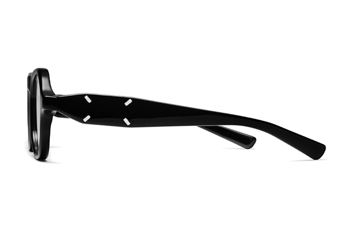 Gentle Monster Black Unisex Irregular Optical Glasses Frame for Couples. mm113-01 圖 4