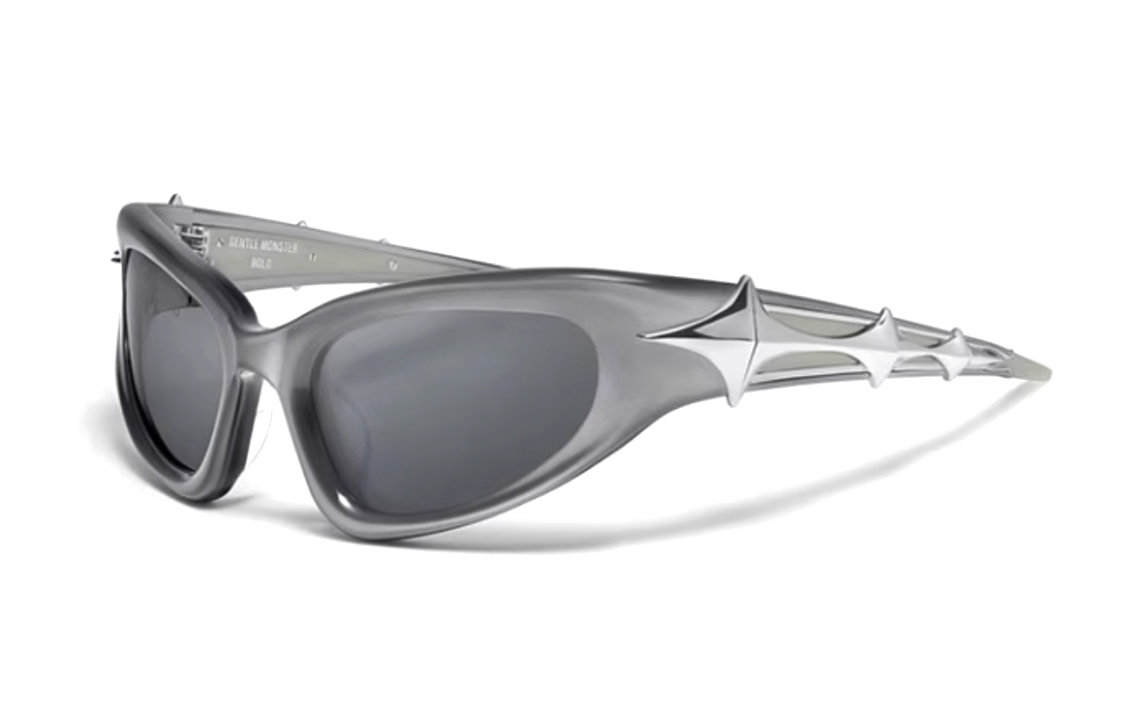 GENTLE MONSTER BOLD2 Grey Irregular Sunglasses Unisex for Couples PASO-G4