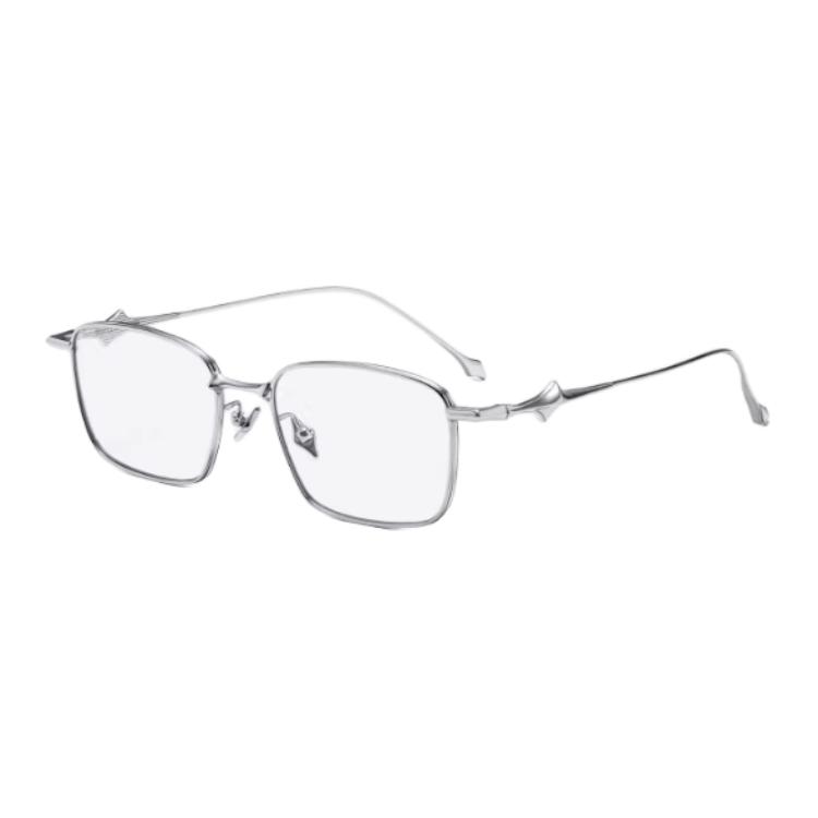 GENTLE MONSTER BOLD Titanium Square Optical Glasses Silver Unisex Couple Style VANTA02