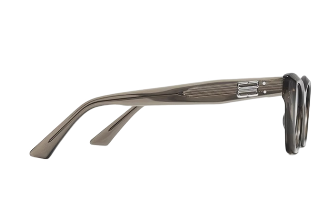 Gentle Monster Brown Irregular Frame Metal Logo Unisex Sunglasses OBOE-BRC8 圖 4