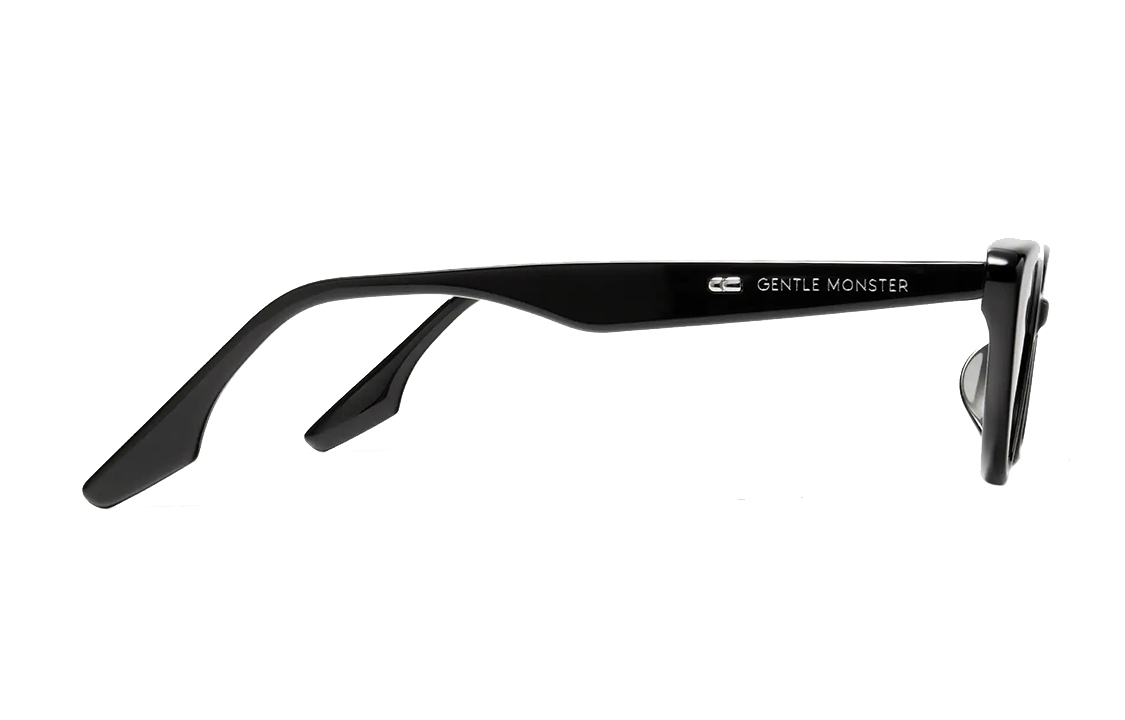 Purchase GENTLE MONSTER 猫眼墨镜 黑色男女通用 侧面标志设计 Crella-01