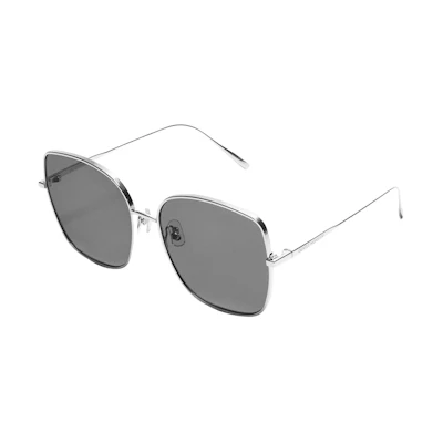 GENTLE MONSTER Fashion Square Sunglasses Unisex Dark Gray UV Protection BLING-02