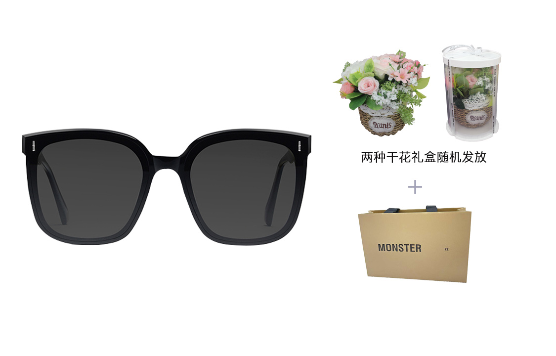 GENTLE MONSTER FRIDA 01 Black Square Sunglasses Unisex情侣款. FRIDA-01 圖 5
