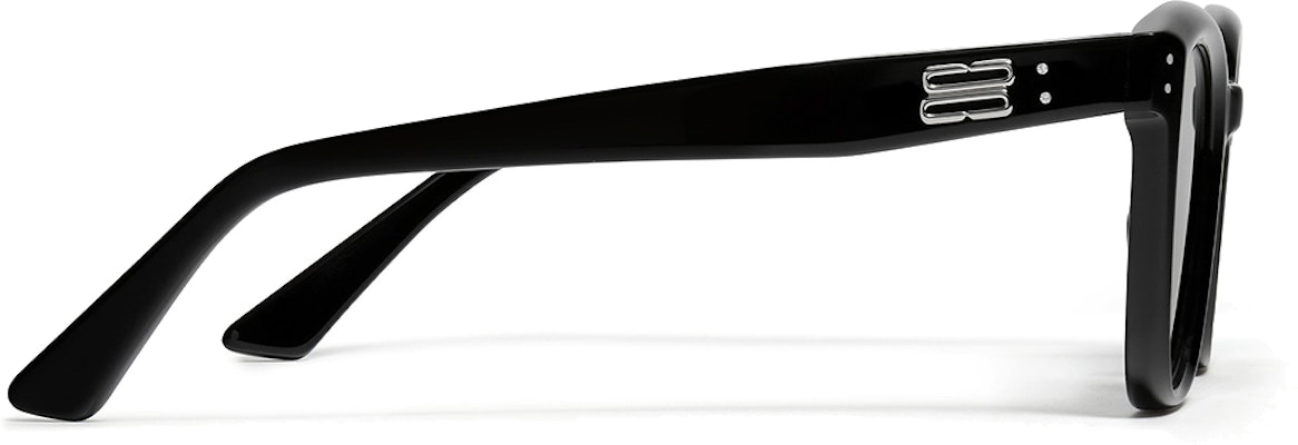 ジェントルモンスター UVカット サングラス ユニセックス 黒 長方形フレーム. KUN - 0004 01 Shop ジェントルモンスター UVカット サングラス ユニセックス 黒 長方形フレーム. KUN - 0004 01