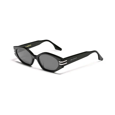 GENTLE MONSTER Ghost01 Full-Frame Black Butterfly Sunglasses Unisex Ghost-01