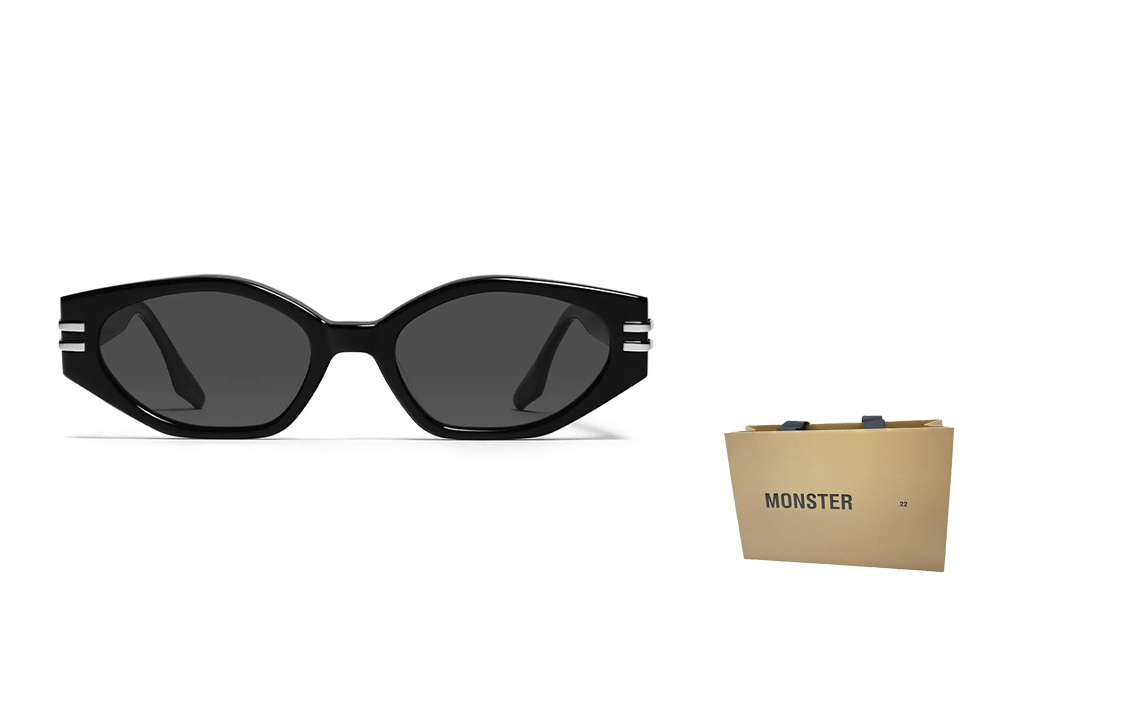 GENTLE MONSTER Ghost01 Full-Frame Black Butterfly Sunglasses Unisex Ghost-01 圖 6