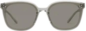 Lookbook GENTLE MONSTER Gray Butterfly Sunglasses Unisex Couple Style with Logo Temples. by-brc11