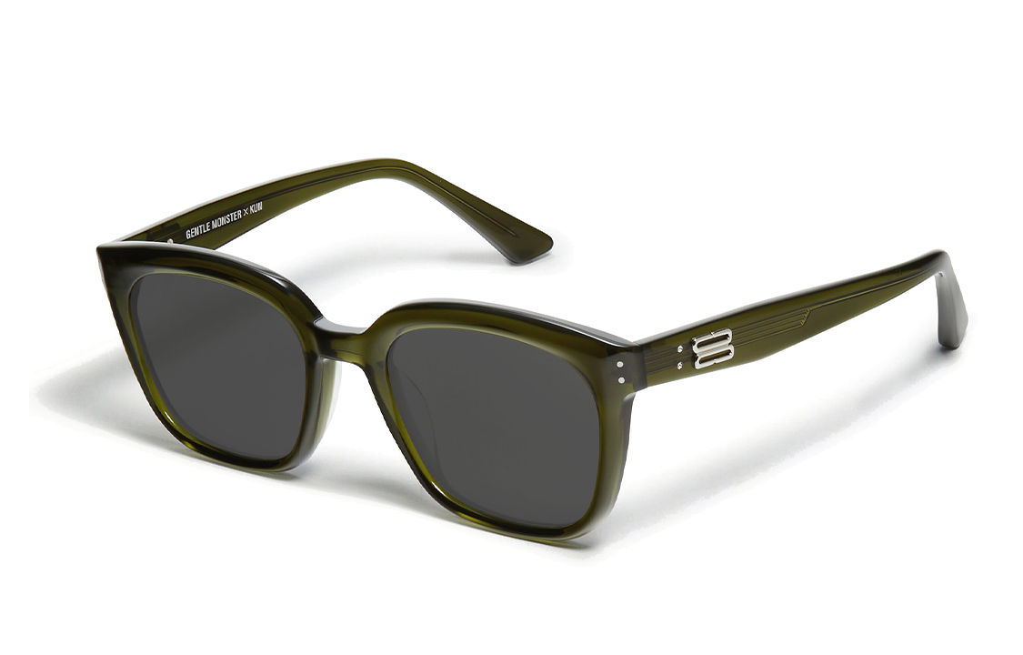 Gentle Monster Green Irregular Full-Frame Sunglasses Unisex UV Protection. KUN - 0004 KC2