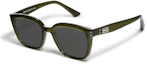 Buy Gentle Monster Green Irregular Full-Frame Sunglasses Unisex UV Protection. KUN - 0004 KC2