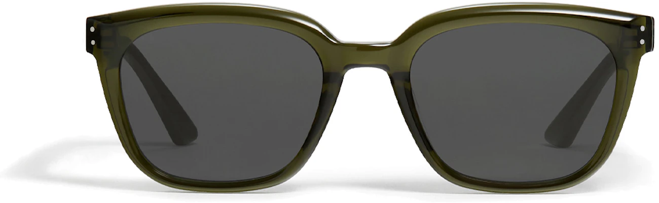 Gentle Monster Green Irregular Full-Frame Sunglasses Unisex UV Protection. KUN - 0004 KC2 Lookbook Gentle Monster Green Irregular Full-Frame Sunglasses Unisex UV Protection. KUN - 0004 KC2