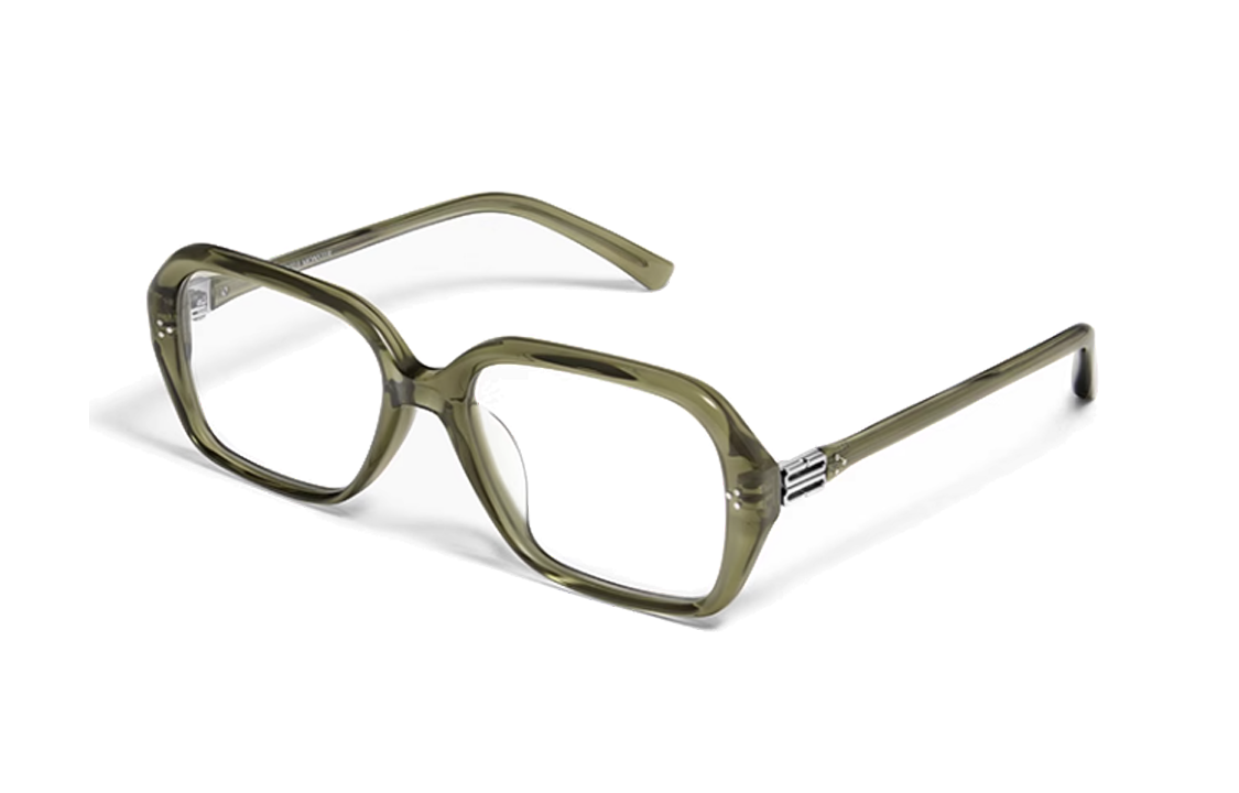 Order Gentle Monster Green Irregular Optical Frame Unisex Classic Temple Design. BECA-KC1