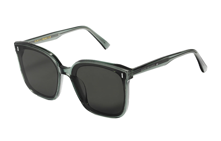 Gentle Monster Grey Green Square Acetate UV Protection Sunglasses Unisex. FRIDA-G3 圖 2