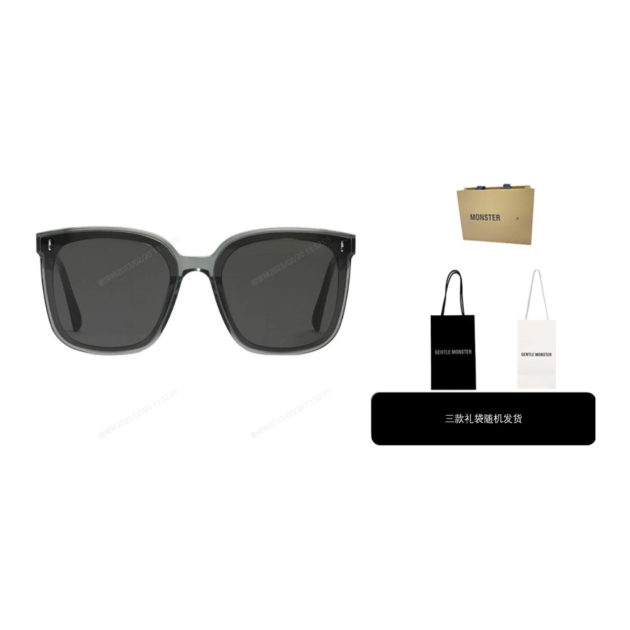Gentle Monster Grey Green Square Acetate UV Protection Sunglasses Unisex. FRIDA-G3 圖 6