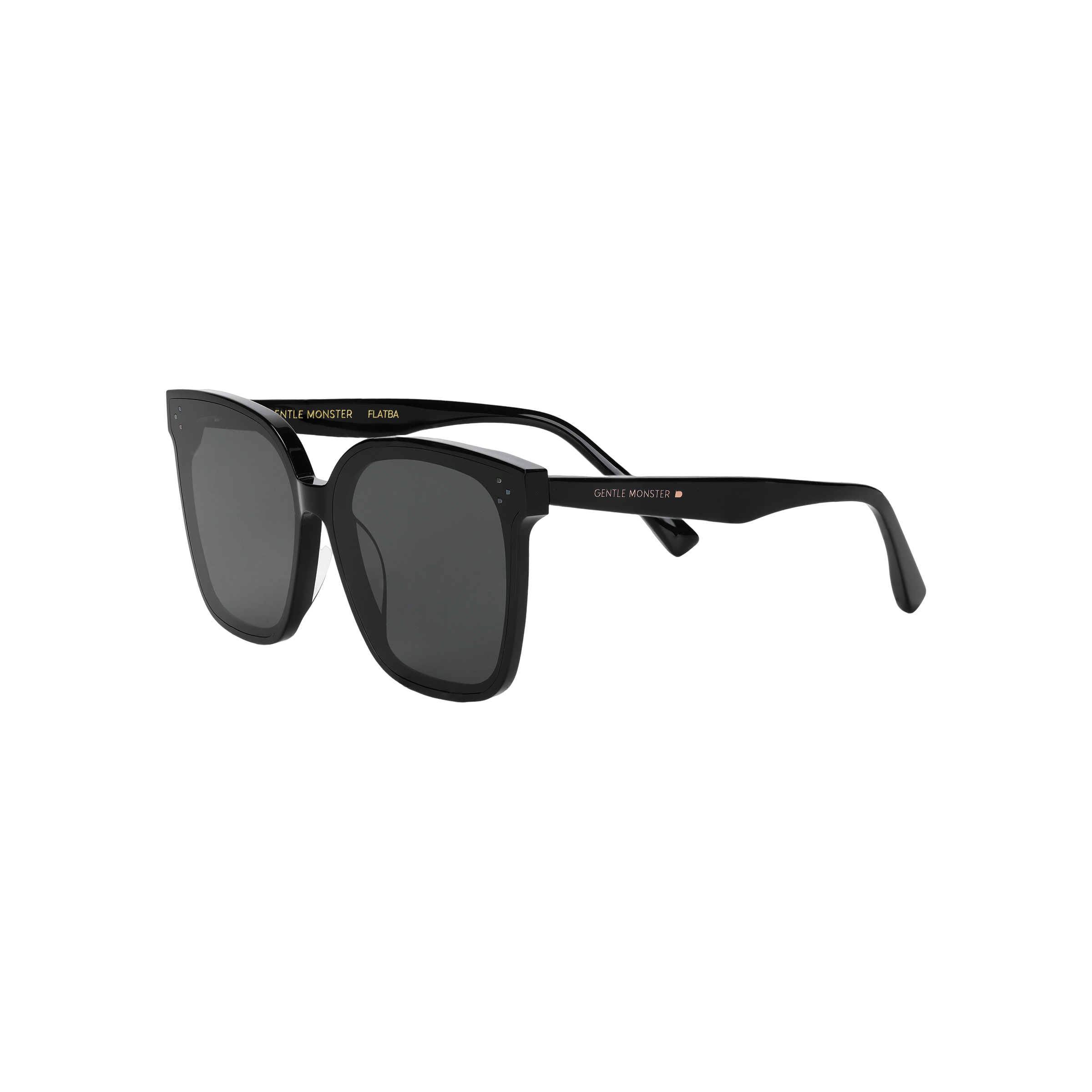 GENTLE MONSTER HER01 Black Sunglasses Unisex UV Protection Butterfly Style. HER-01