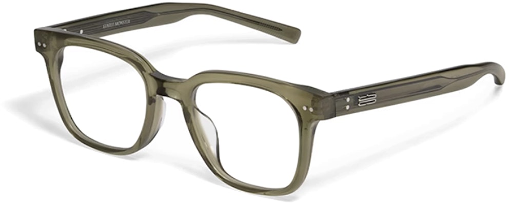 ジェントルモンスター イレギュラーフレーム オリーブグリーン ユニセックス眼鏡 EVAN-KC1 Order ジェントルモンスター イレギュラーフレーム オリーブグリーン ユニセックス眼鏡 EVAN-KC1