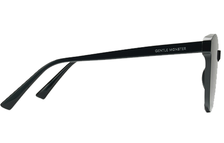 GENTLE MONSTER Jackbye Black Sunglasses UV Protection Unisex Square Frame JACKBYE01 圖 4