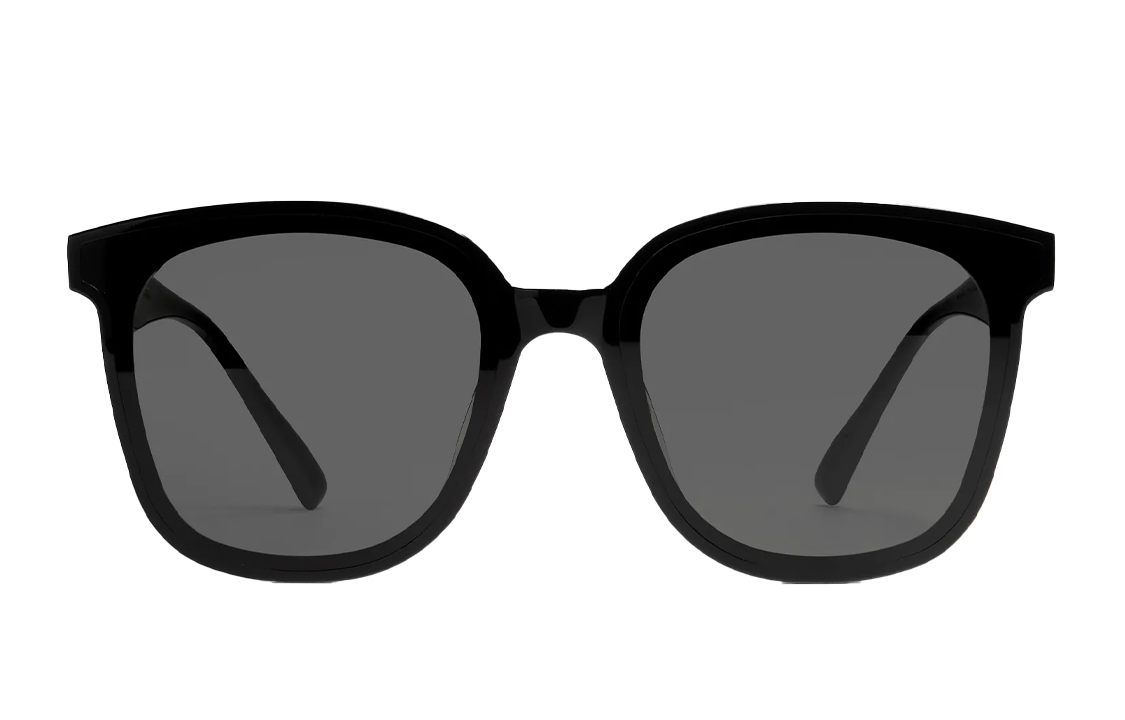 Shop GENTLE MONSTER Jackie 01 黑色方框墨鏡 男女時尚舒適款式 Jackie-01