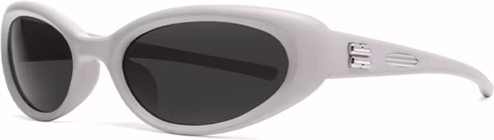 GENTLE MONSTER Jelly Cat-Eye Sunglasses Grey Unisex Couple Style Elegant Design GELATI-G12 GENTLE MONSTER Jelly Cat-Eye Sunglasses Grey Unisex Couple Style Elegant Design GELATI-G12