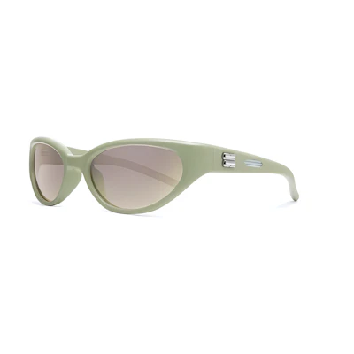 GENTLE MONSTER Jelly Gradient Lens Irregular Green Sunglasses Unisex JUICY-GR7