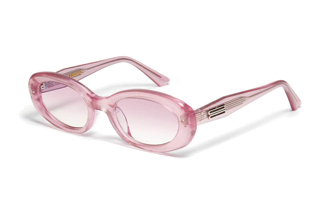 GENTLE MONSTER July Y7 Oval Sunglasses Unisex Pink UV Protection Stylish Frame July PC6 圖 2