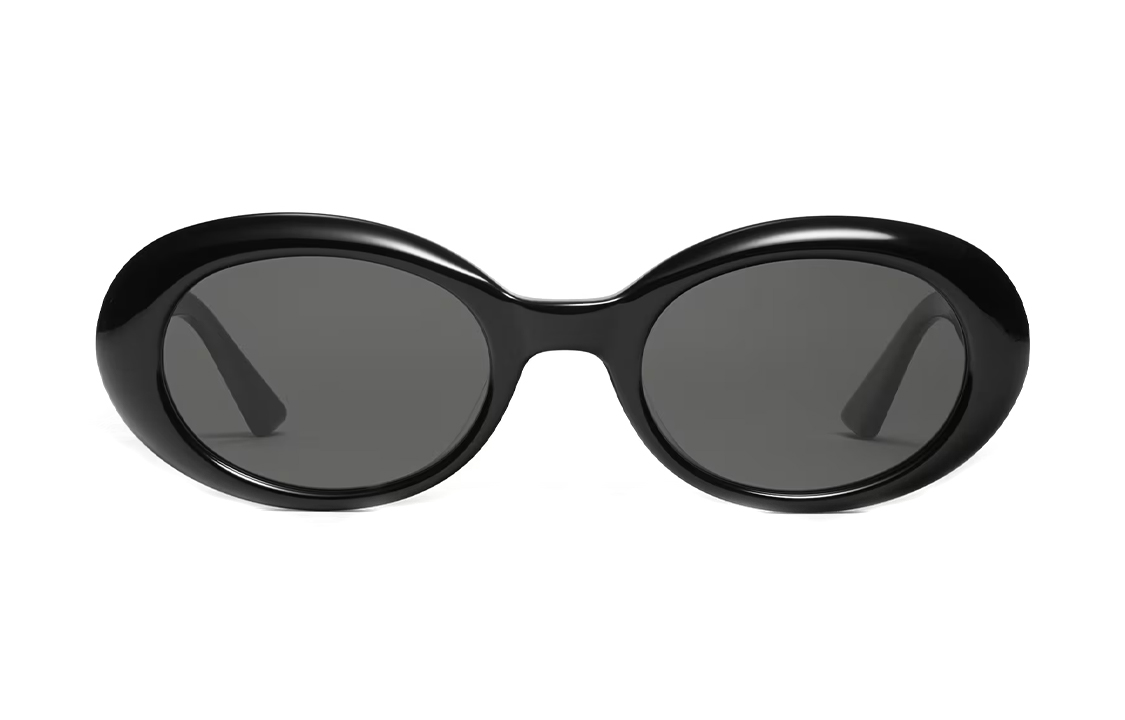 GENTLE MONSTER La Mode01 Oval Sunglasses UV Protection Unisex Retro Black. La Mode-01 圖 3