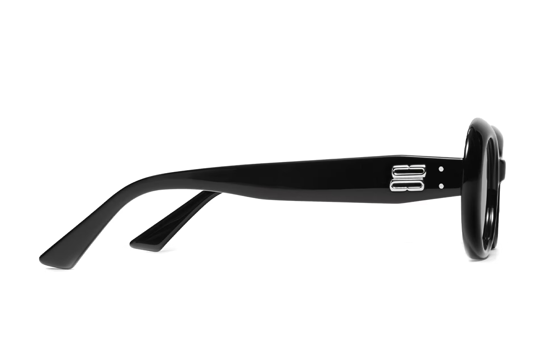GENTLE MONSTER La Mode01 Oval Sunglasses UV Protection Unisex Retro Black. La Mode-01 圖 4