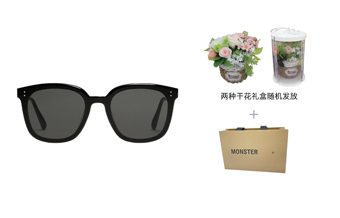 GENTLE MONSTER LIBE Black Sunglasses Unisex UV Protection Square Frame LIBE-01 圖 5