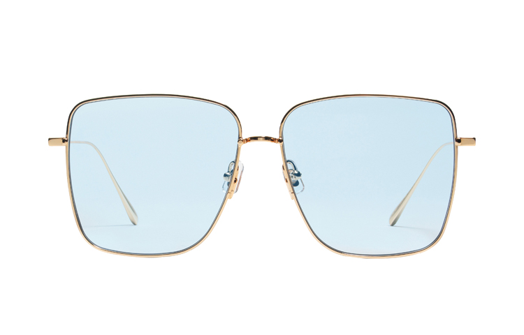 Gentle Monster Light Blue Square Metal Frame Sunglasses UV Protection. WIND-WIND-032 圖 3