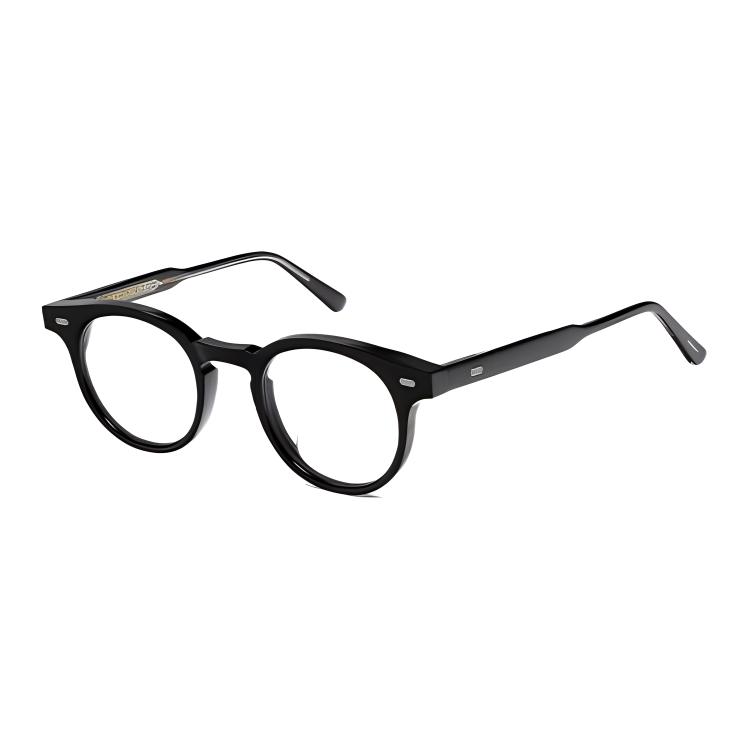 GENTLE MONSTER MILANA01 Black Round Optical Glasses Unisex Frame Couples款 Milan A 01